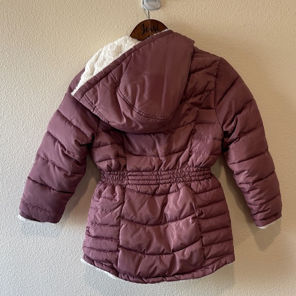 Steve Madden Kids Mauve Puffer Jacket - Picture 4 of 4